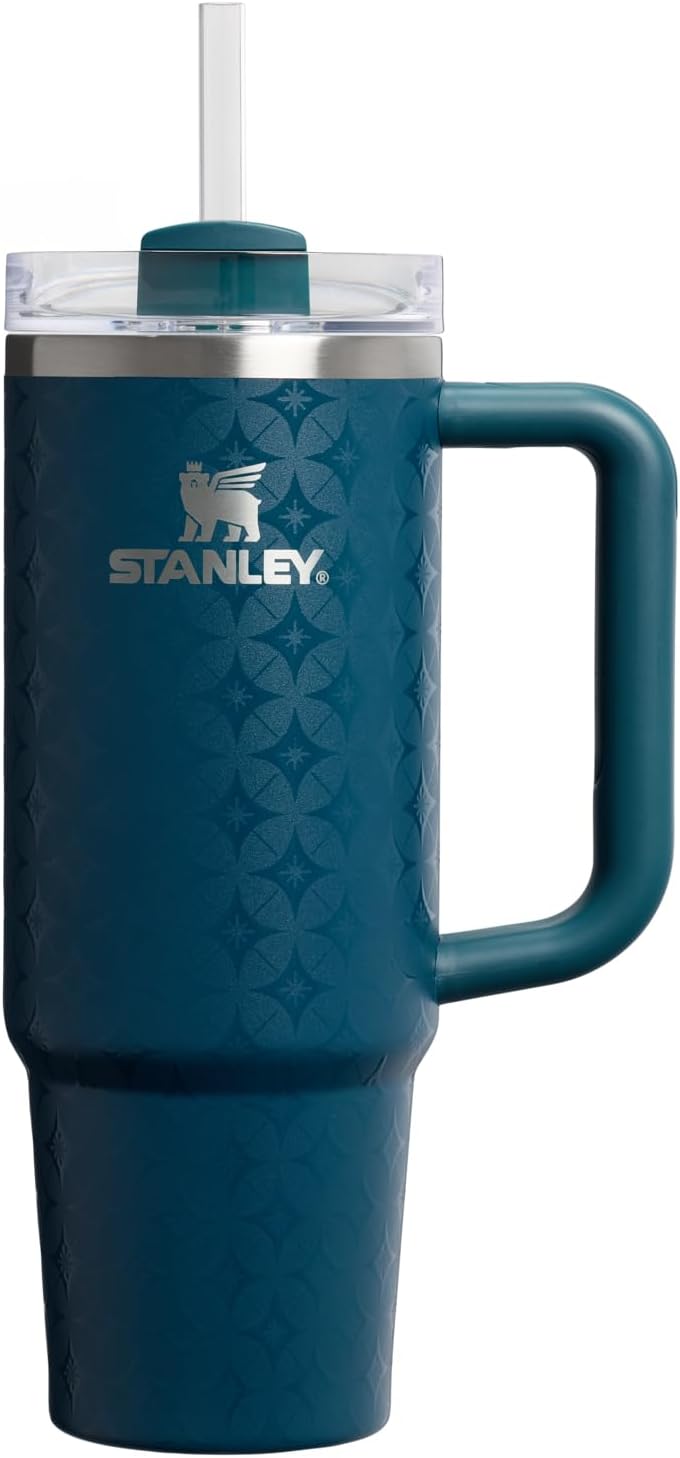 STANLEY Quencher H2.0 Tumbler - 30 oz Insulated Stainless Steel Cup with Handle & Straw | BPA-Free | Ponderosa Star