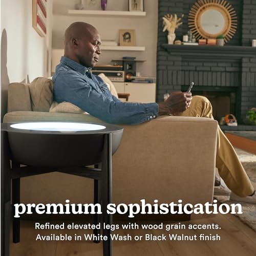 Homedics Drift Sandscape Solid Wood Stand - Black / 21 Inch Large
