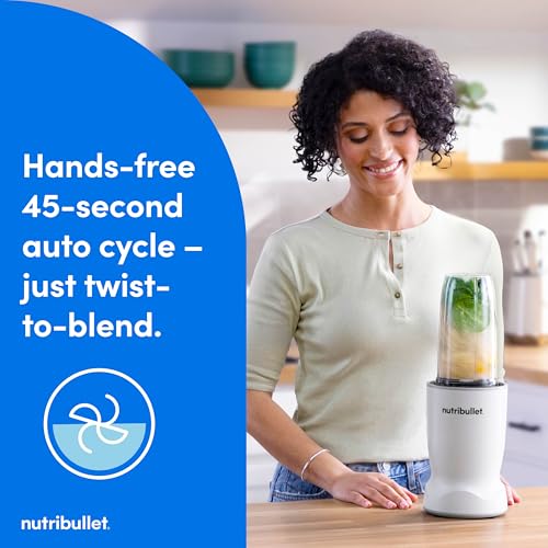 Nutribullet Turbo 1000W Matte White Personal Blender with Auto Blend