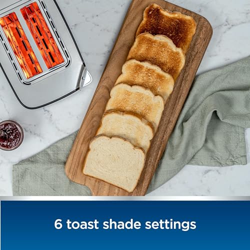 Oster 2-Slice Touchscreen Toaster with Digital Timer & 6 Shade Settings