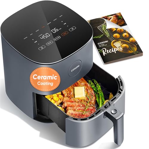 Cosori Air Fryer Pro LE 5 Qt Dark Gray 9-in-1 Ceramic Coating
