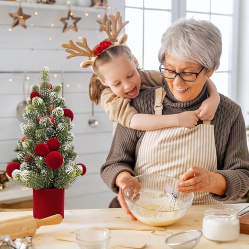 18Inch Small Christmas Tree for Home Table Xmas Indoor Decor