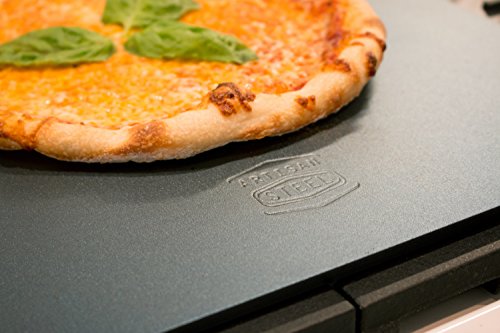 High Performance Pizza Steel Made in the USA - 16" x 14.25" (.25"