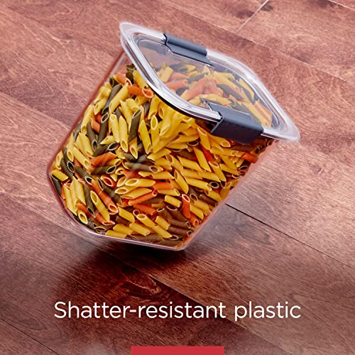 Rubbermaid Brilliance 28-Piece Assorted Food Storage Container Set with Scoops, Airtight BPA-Free