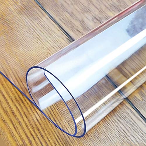 LovePads Clear Table Cover Protector 36 x 60 Inch, 2mm Thick Plastic