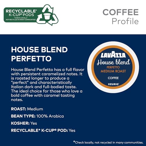 Lavazza Coffee Variety Pack 64 K-Cup Pods for Keurig - Assorted Blends