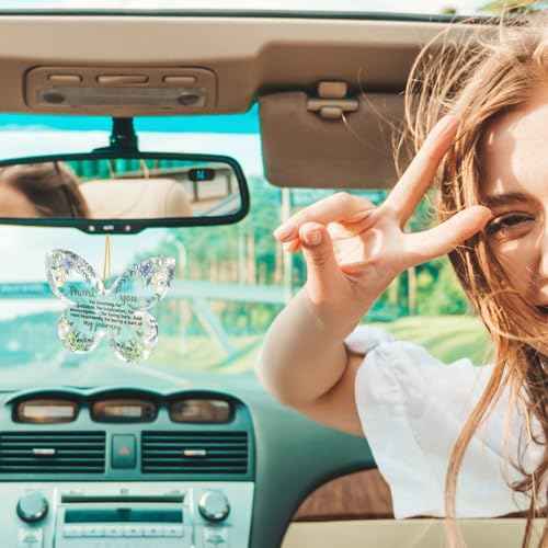 Thank You Gift, for Every Step of My Journey Commemorative Acrylic Butterfly Pendant Keepsake with Gift Box, Suitable for Hanging in The Office Room or Car, Bestie Gifts for Your Loved Ones