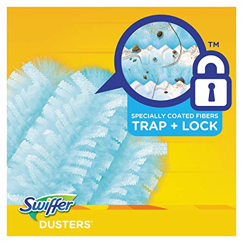Swiffer Dust Lock Fiber Duster Refills - Light Blue, Unscented, 40 Pack