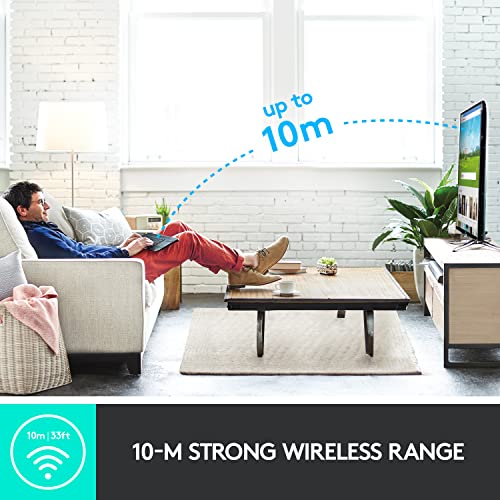 Wireless Touch TV Keyboard with Touchpad - Logitech K400 Plus Floral Variation