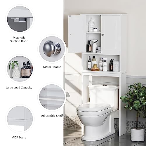 Over the Toilet Storage Cabinet, Bathroom Organizer Toilet, Space