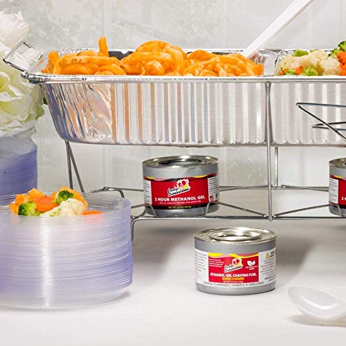 Disposable Aluminum Roasting & Baking Pans 21x13 Inch - 10 Pack Heavy Duty Foil Trays