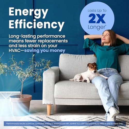 Healthy Air 13 Replacement Filter for AprilAire Whole House Air Purifier 1625FG - MERV 13, 16x25x4, Pack of 1