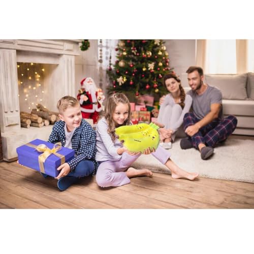 Hofun4U Banana Plush Pillow - 13" Stuffed Animal Fruit Toy Pillow Holiday for Girls Boys