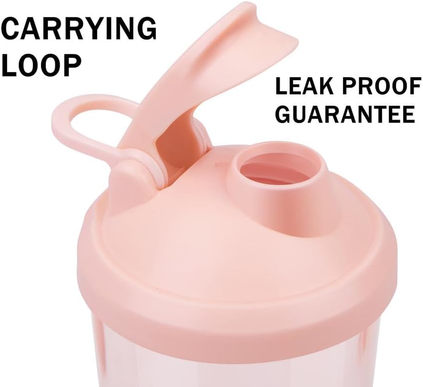 VOLTRX VortexBoost Electric Shaker Bottle - USB-C Rechargeable Protein Mixer, BPA-Free Tritan, Purple