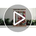 Light Up 5x7 Christmas Ornament Resin Picture Frame with Colorful LED Lights