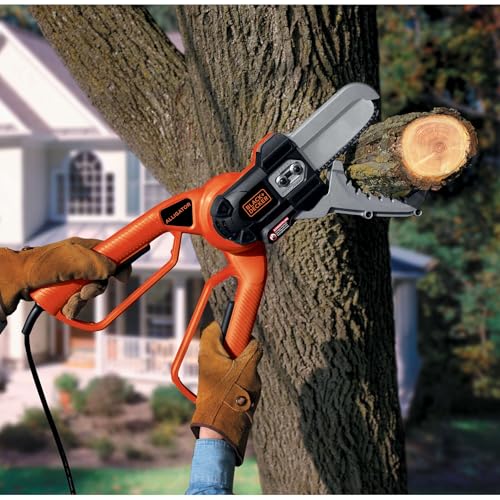 BLACK+DECKER Lopper Chain Saw - 4.5-Amp Heavy Duty Tree Pruner & Limb Cutter