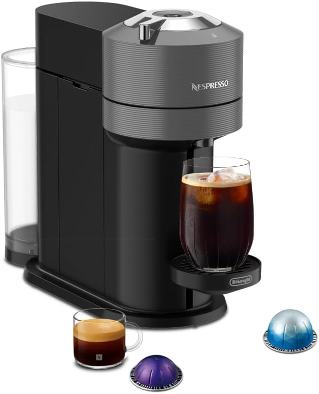Nespresso Vertuo Next Coffee & Espresso Maker - 1260 Watts - Dark Gray Finish