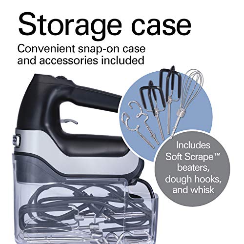 Hamilton Beach Professional 7-Speed Digital Hand Mixer - Matte Black
