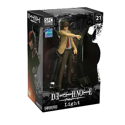 Death Note Light PVC Figure Statue - Anime Manga Collectible Figurine for Home Office Décor