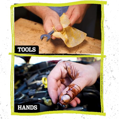 Tub O' Towels Heavy-Duty Multi-Surface Cleaning Wipes - Pack of 2, 75 XL 10x12" Degreaser