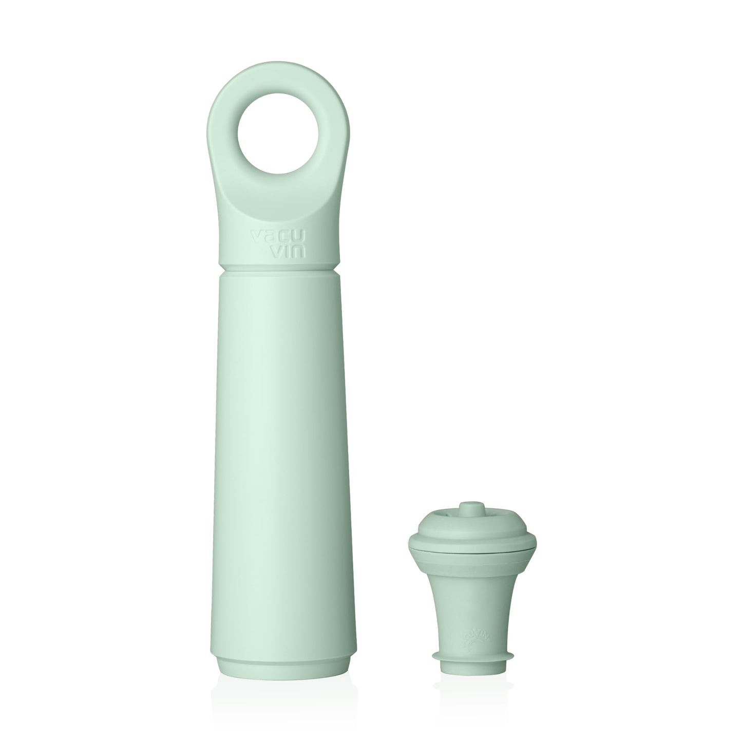 Vacu Vin Wine Saver Loop – Made in the Netherlands – Premium Vacuum Pump with Stopper – Airtight Seal Keeps Wine Fresh up to 10 Days – Stylish & Long-Lasting – Jade