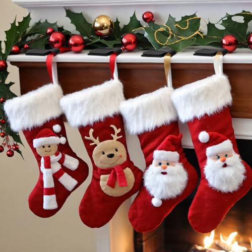 Daifunli 12-Pack Christmas Tree Anchors - Self-Adhesive Anti-Tip Wraps for Stands (No Drill Safe)