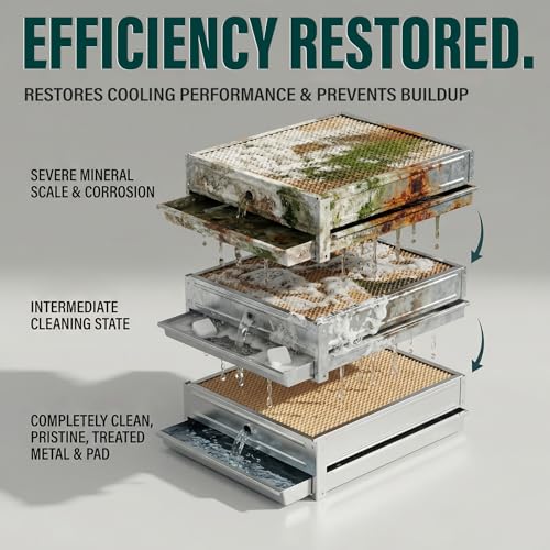 Evaporative Cooler Tablets - 20 Pack for Water Odor & Scale Prevention