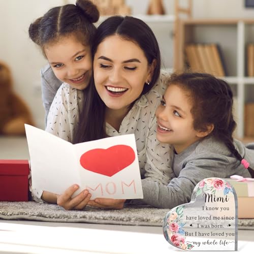 Soaoo Mimi Gifts Acrylic Desk Sign for Grandma - Classic Style