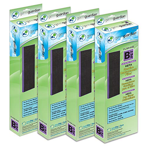 HEPA Air Filter with Toxin Clear Variant for GermGuardian AC Models - Removes 99.97% Pollutants & VOCs