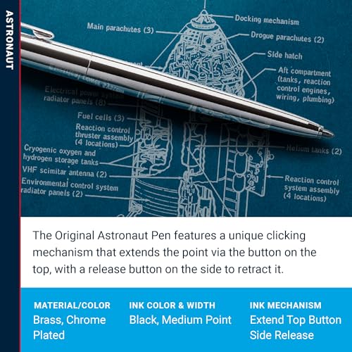 Fisher Space Pen Chrome Astronaut Pen - Original Model with Gift Box