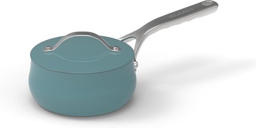 Cuisinart Nonstick 1 Qt. Saucepan with Cover - Stylish Teal Culinary Essential
