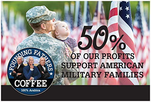 Founding Fathers Coffee Single Serve Pods - French Roast for Keurig 2.0 | 80 Count