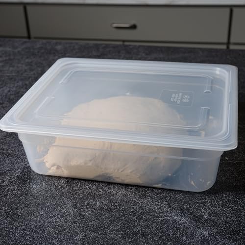 Proofing Container Set 2 Pack with 6L Capacity for Dough Rising, Bread & Pizza - Stackable, BPA-Free, Dishwasher Safe - Variation 2