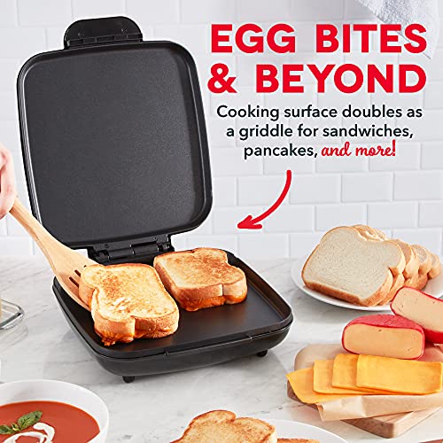 Egg Bite Maker - Family Size Electric Breakfast & Snack Maker - Black / 9 Servings