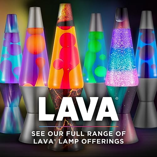 Lava® 14.5-Inch Polar Glimmer Glitter Motion Lamp - Multicolor Base & Globe - Pack of 1