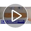 Olive DreamCare King Size Rayon Bamboo Cooling Bed Sheets 4pc Set
