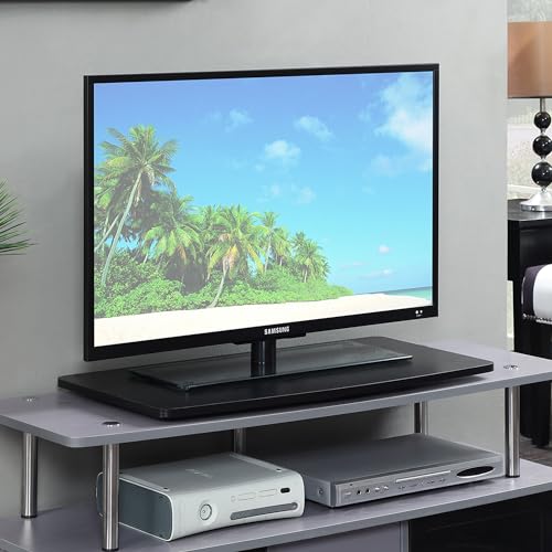 TV Swivel Riser Stand for Up to 37 Inch Monitors - 360 Degree Rotation