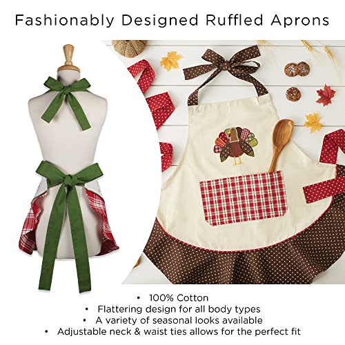 DII Unisex Christmas Kitchen Apron - One Size / Merry Tree