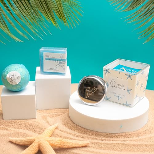 The Love Crate Co. Self Care Package for Women – Thinking of You Self Care Kit, Orange Birthday Box for Her, Get Well Soon Basket, Spa Treat for Women, After Surgery Care Package, Thoughtful Gift Idea