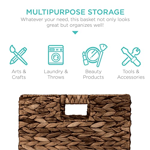 Best Choice Products 10.5x10.5in Pack of 5 Cube Storage Baskets,