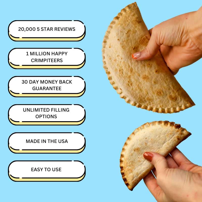 Tortilla Sealer Set - Large & Small BPA-Free Food Safe Wraps for 10-12" & 6" Tortillas, Dishwasher Safe, Perfect for Air Fryers