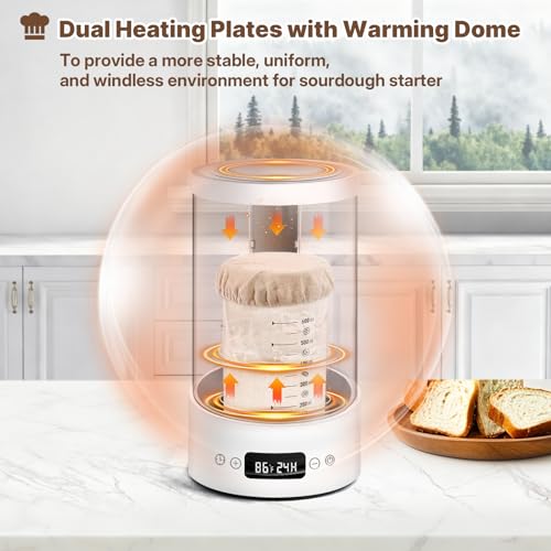 Sourdough Starter Warmer Box Incubator for Fermentation - Home Bread Making