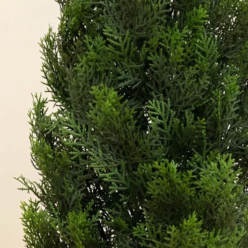 Artificial Cedar Tree 4 ft UV-Resistant Outdoor Plant - Lifelike Faux Tree
