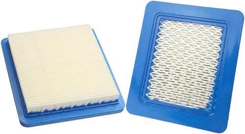 Briggs & Stratton Air Filter - Premium Flat Cleaner Cartridge for Lawn Mowers | 2 Pack