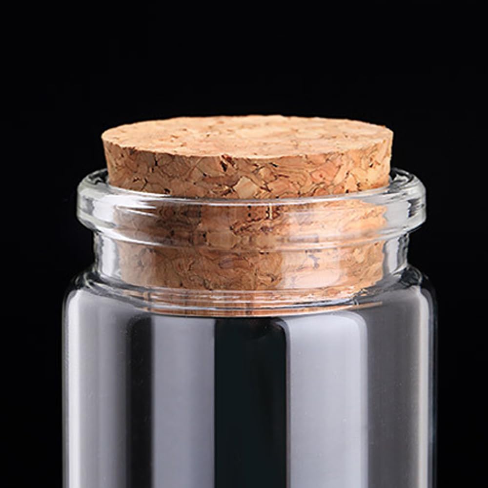 40Pcs Cork Stoppers 8 Sizes Wooden Tapered Cork Plugs, Wooden Tapered Wine Bottle Stoppers Replacement Corks for Wine Beer Bottle Crafts