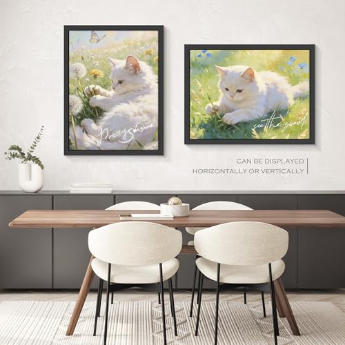 YiTanli 18x24 Black Poster Frame 2-Pack - Engineered Wood Wall Art Frames
