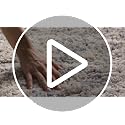 Berber Shag Rug 5x7 Feet - Grey Blue & Cream Plush Modern Area Rug - Rectangular