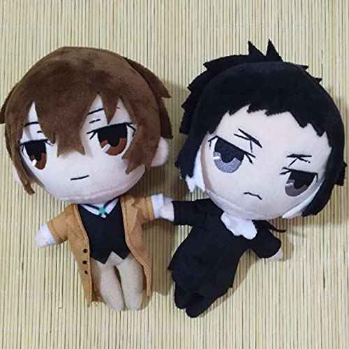 BSD Plush Doll Anime Plush Animal Soft Cartoon Figure Toys Cushions Pillows Gifts 7.8 Inches
