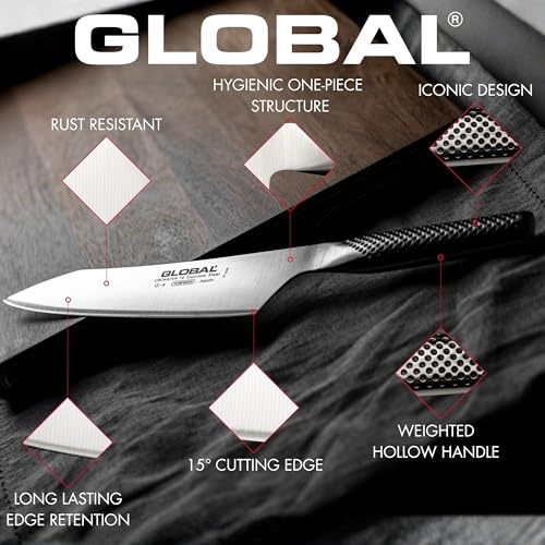 Global 5-Inch Chef's Utility Knife - Razor-Sharp Stainless Steel