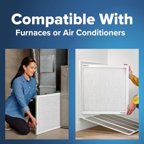 16x16x1 Air Filter - MPR 700, MERV 8 Pleated Furnace Filter, 3-Pack
